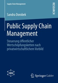 Imagen de portada: Public Supply Chain Management 9783658024680