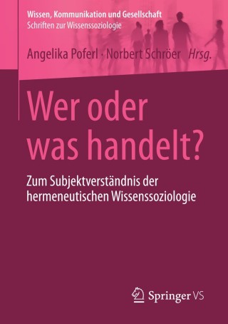 Imagen de portada: Wer oder was handelt? 9783658025205