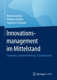 Cover image: Innovationsmanagement im Mittelstand 9783658025441