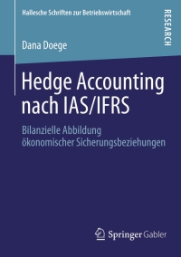 Immagine di copertina: Hedge Accounting nach IAS/IFRS 9783658025588