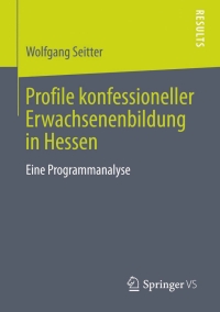 Imagen de portada: Profile konfessioneller Erwachsenenbildung in Hessen 9783658026653