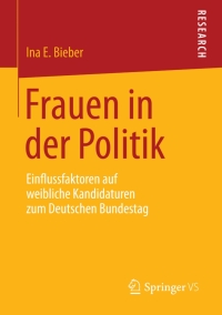 Imagen de portada: Frauen in der Politik 9783658027032