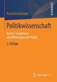 Cover image: Politikwissenschaft 2nd edition 9783658027278