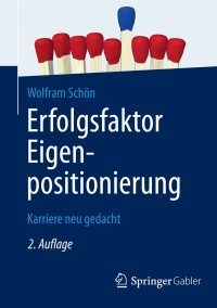 Titelbild: Erfolgsfaktor Eigenpositionierung 2nd edition 9783658028572