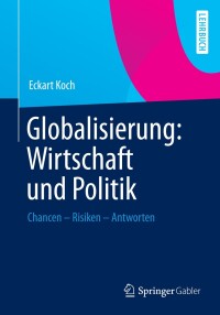 Cover image: Globalisierung: Wirtschaft und Politik 9783658029555