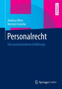 Cover image: Personalrecht 9783658029678