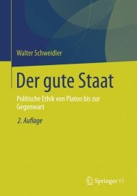 Cover image: Der gute Staat 2nd edition 9783658031268