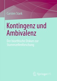 Cover image: Kontingenz und Ambivalenz 9783658032005