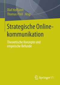 Cover image: Strategische Onlinekommunikation 9783658033958