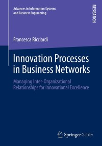 Imagen de portada: Innovation Processes in Business Networks 9783658034382