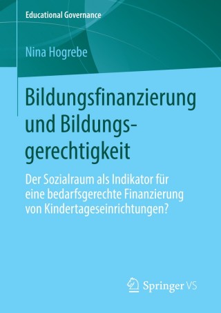 Imagen de portada: Bildungsfinanzierung und Bildungsgerechtigkeit 9783658034887