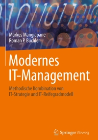 Cover image: Modernes IT-Management 9783658034924