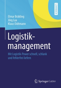 Cover image: Logistikmanagement 9783658034948