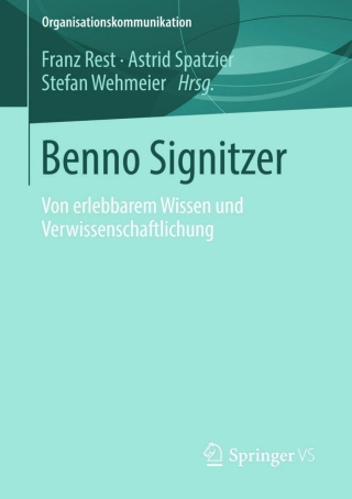 表紙画像: Benno Signitzer 9783658035044