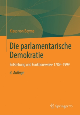 Titelbild: Die parlamentarische Demokratie 4th edition 9783658035167