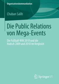 Imagen de portada: Die Public Relations von Mega-Events 9783658035709