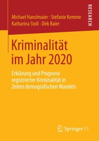 Cover image: Kriminalität im Jahr 2020 9783658036393