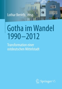Titelbild: Gotha im Wandel 1990-2012 9783658036843