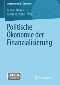 Titelbild: Politische Ökonomie der Finanzialisierung 9783658037772