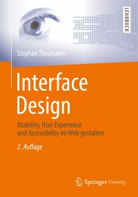 表紙画像: Interface Design 2nd edition 9783658038564