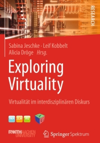 صورة الغلاف: Exploring Virtuality 9783658038847