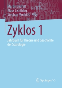 Immagine di copertina: Zyklos 1 9783658039592