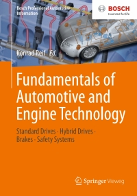 Cover image: Fundamentals of Automotive and Engine Technology 9783658039714