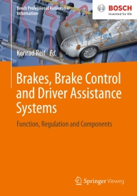 Omslagafbeelding: Brakes, Brake Control and Driver Assistance Systems 9783658039776