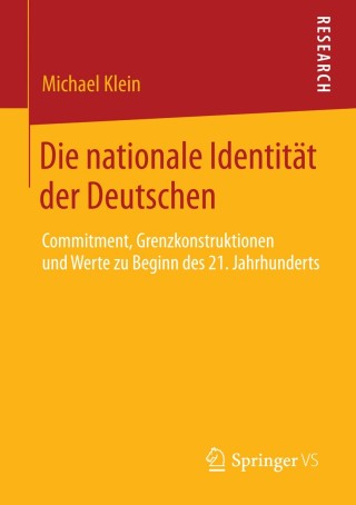 Immagine di copertina: Die nationale Identität der Deutschen 9783658040147