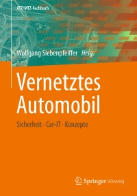 Cover image: Vernetztes Automobil 9783658040185