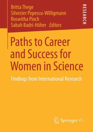 Cover image: Paths to Career and Success for Women in Science 9783658040604