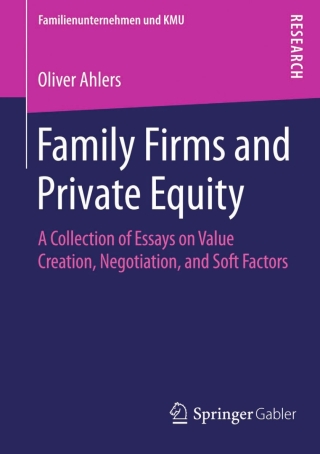 Immagine di copertina: Family Firms and Private Equity 9783658040932