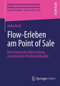 Omslagafbeelding: Flow-Erleben am Point of Sale 9783658042653