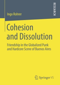 Immagine di copertina: Cohesion and Dissolution 9783658043599