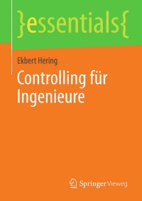 Titelbild: Controlling für Ingenieure 9783658043681