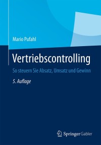 Cover image: Vertriebscontrolling 5th edition 9783658043865