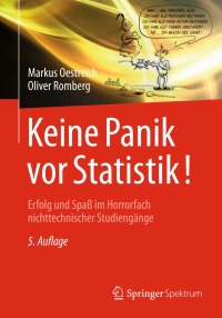 Cover image: Keine Panik vor Statistik! 5th edition 9783658046040