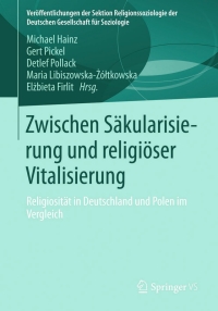 Omslagafbeelding: Zwischen Säkularisierung und religiöser Vitalisierung 9783658046620