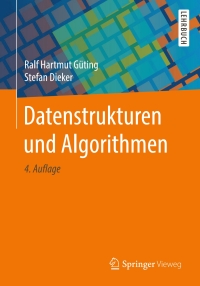 Cover image: Datenstrukturen und Algorithmen 4th edition 9783658046750