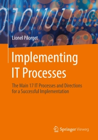 Cover image: Implementing IT Processes 9783658047726