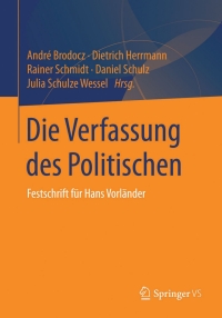 Imagen de portada: Die Verfassung des Politischen 9783658047832