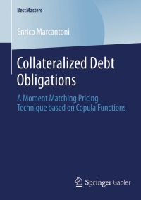 Omslagafbeelding: Collateralized Debt Obligations 9783658048457