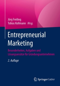 表紙画像: Entrepreneurial Marketing 2nd edition 9783658050252