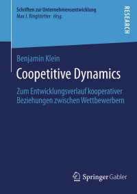 Omslagafbeelding: Coopetitive Dynamics 9783658051020