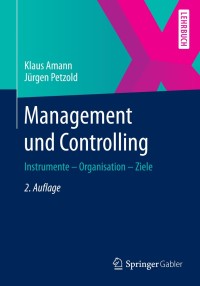 Omslagafbeelding: Management und Controlling 2nd edition 9783658051259