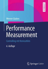صورة الغلاف: Performance Measurement 6th edition 9783658051372