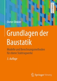 Titelbild: Grundlagen der Baustatik 3rd edition 9783658051716
