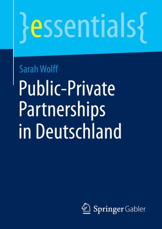 Imagen de portada: Public-Private Partnerships in Deutschland 9783658051860
