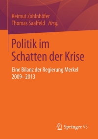 Imagen de portada: Politik im Schatten der Krise 9783658052126