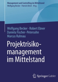 Imagen de portada: Projektrisikomanagement im Mittelstand 9783658053154